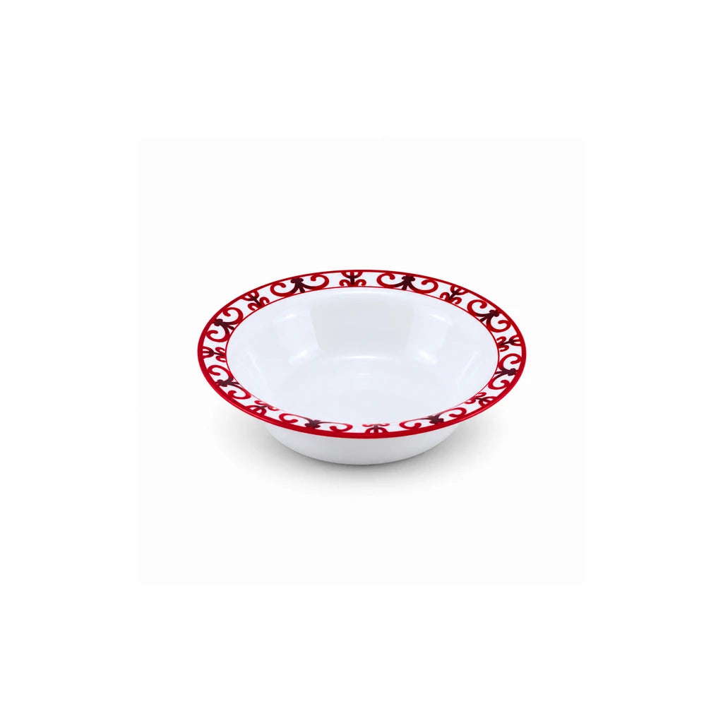 Blaze Wrought Iron 6-Inch Printed Melamine Bowl