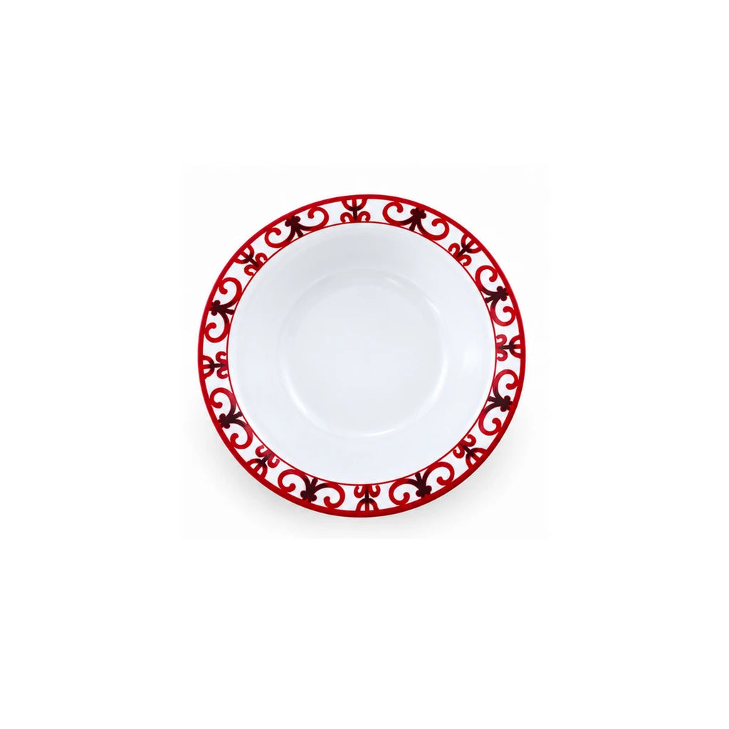 Blaze Wrought Iron 6-Inch Printed Melamine Bowl
