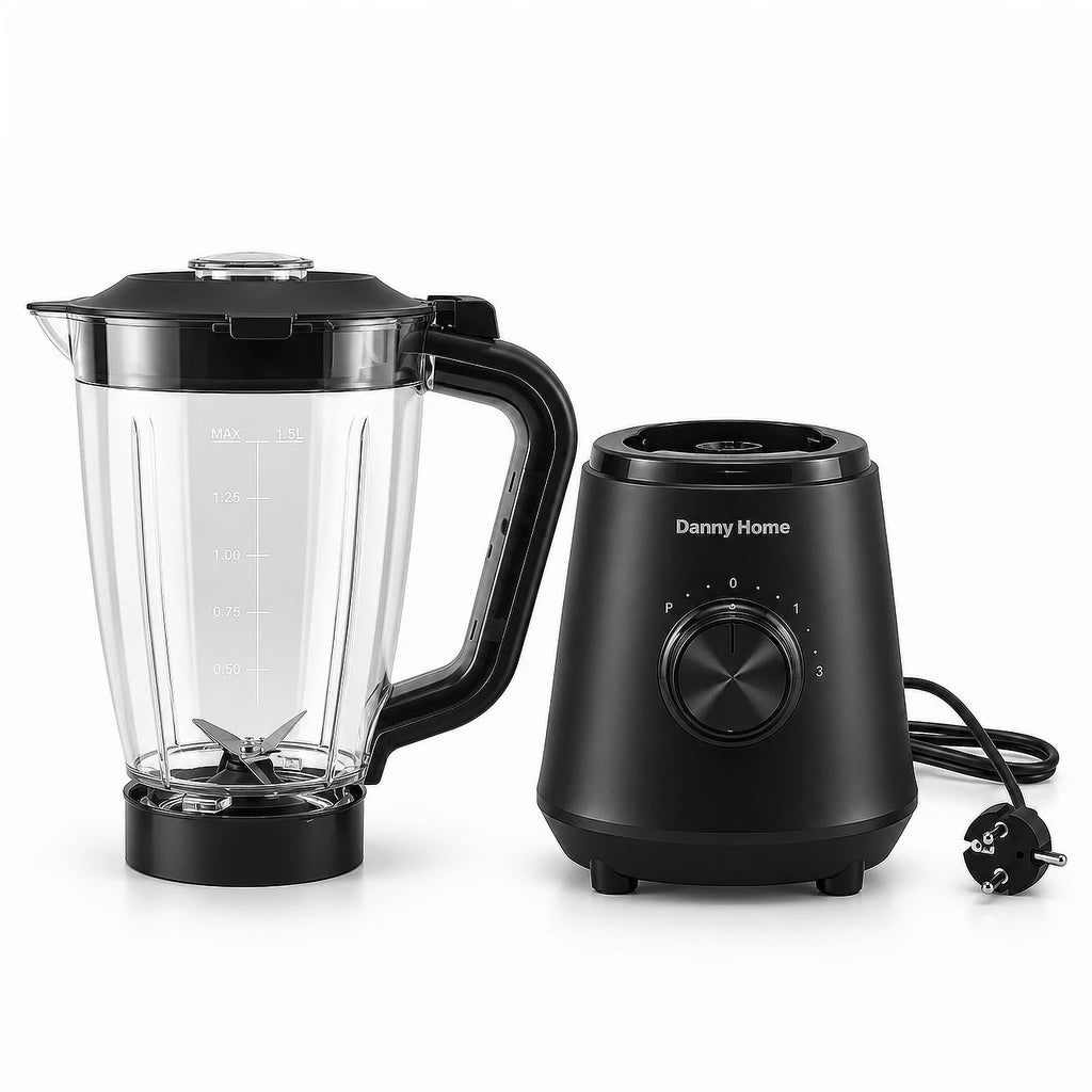 Danny Home 1.5-Liter Black Electric Blender