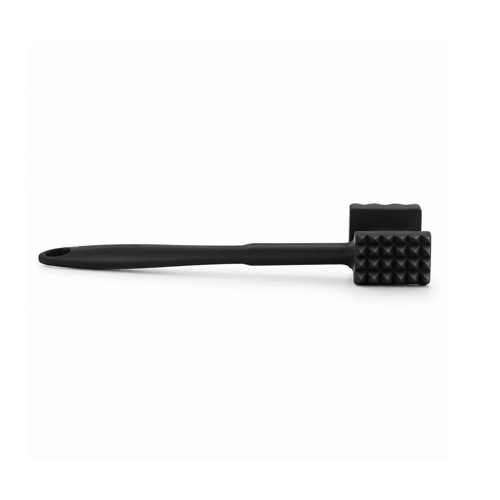 Shengya Black Zinc Square Meat Hammer With Textured Head & Hanging Hole