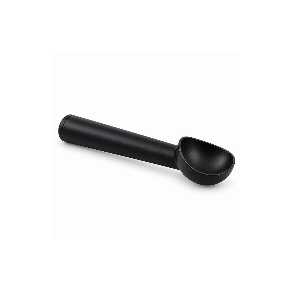 Shengya 7-Inch Black Zinc Ice Cream Scoop With Metal Handle