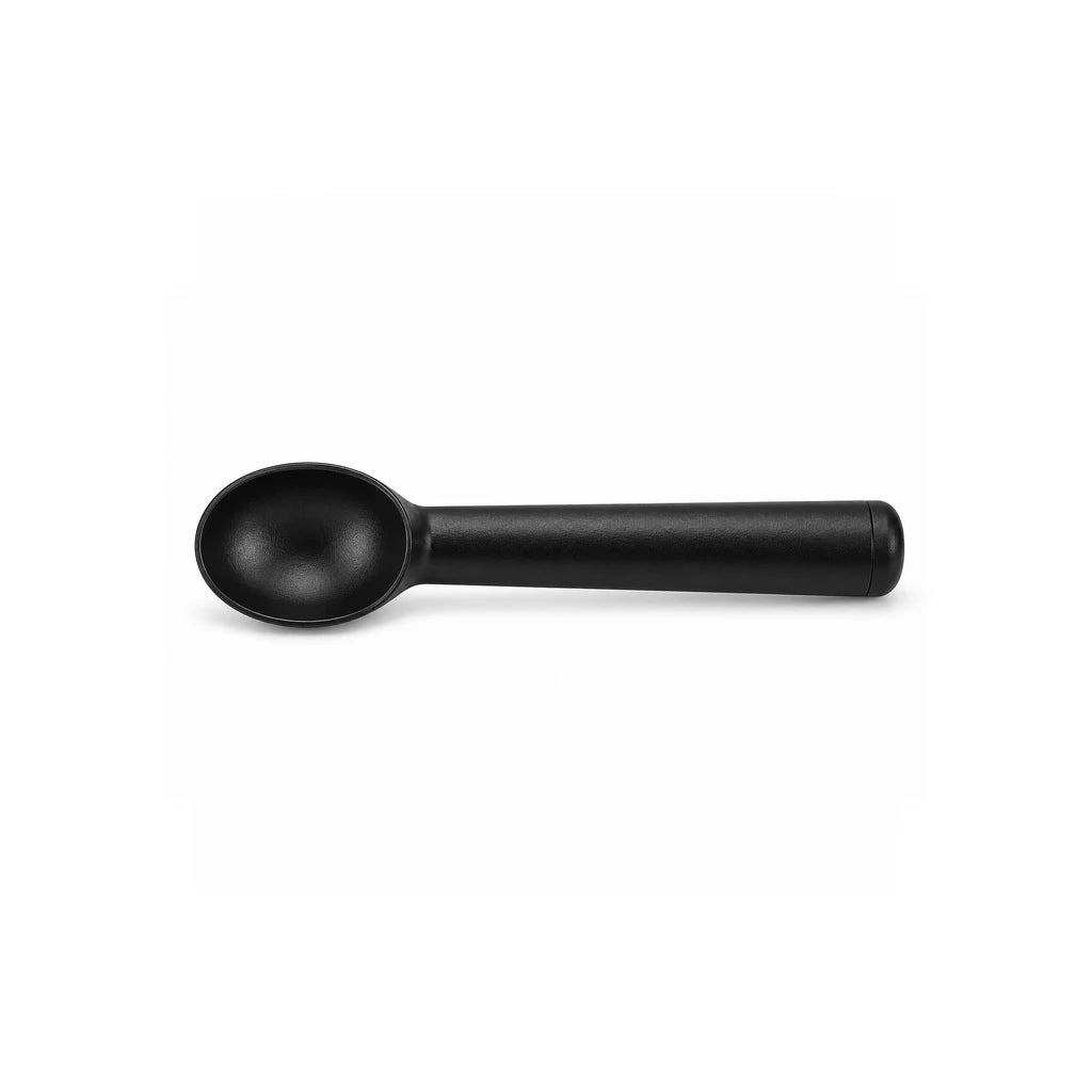 Shengya 7-Inch Black Zinc Ice Cream Scoop With Metal Handle
