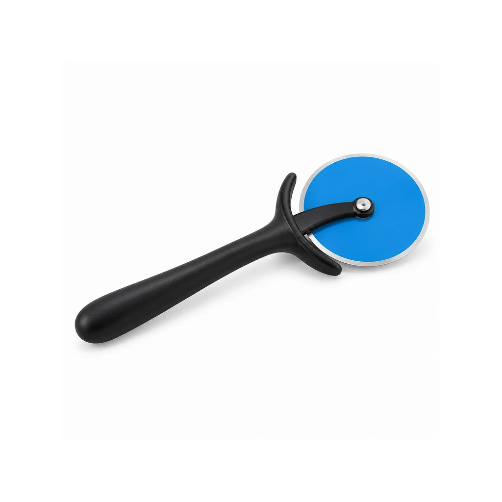 Shengya 3-Inch Stainless Steel Pizza Wheel Cutter With Black Handle & Finger Guard