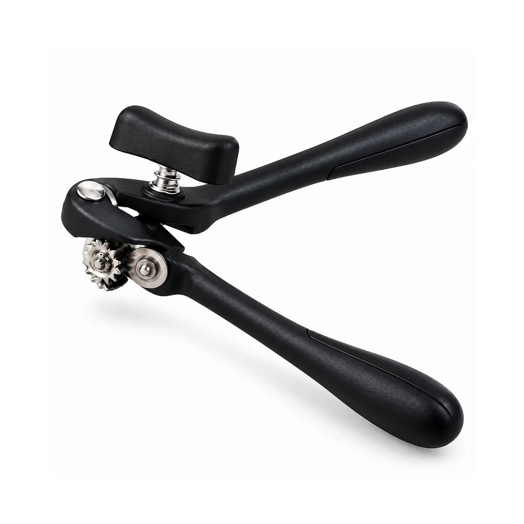 Shengya 12-Inch Black Zinc Manual Can Opener With Turning Knob