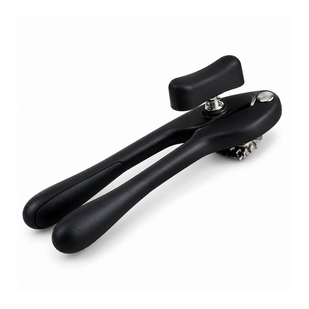 Shengya 12-Inch Black Zinc Manual Can Opener With Turning Knob