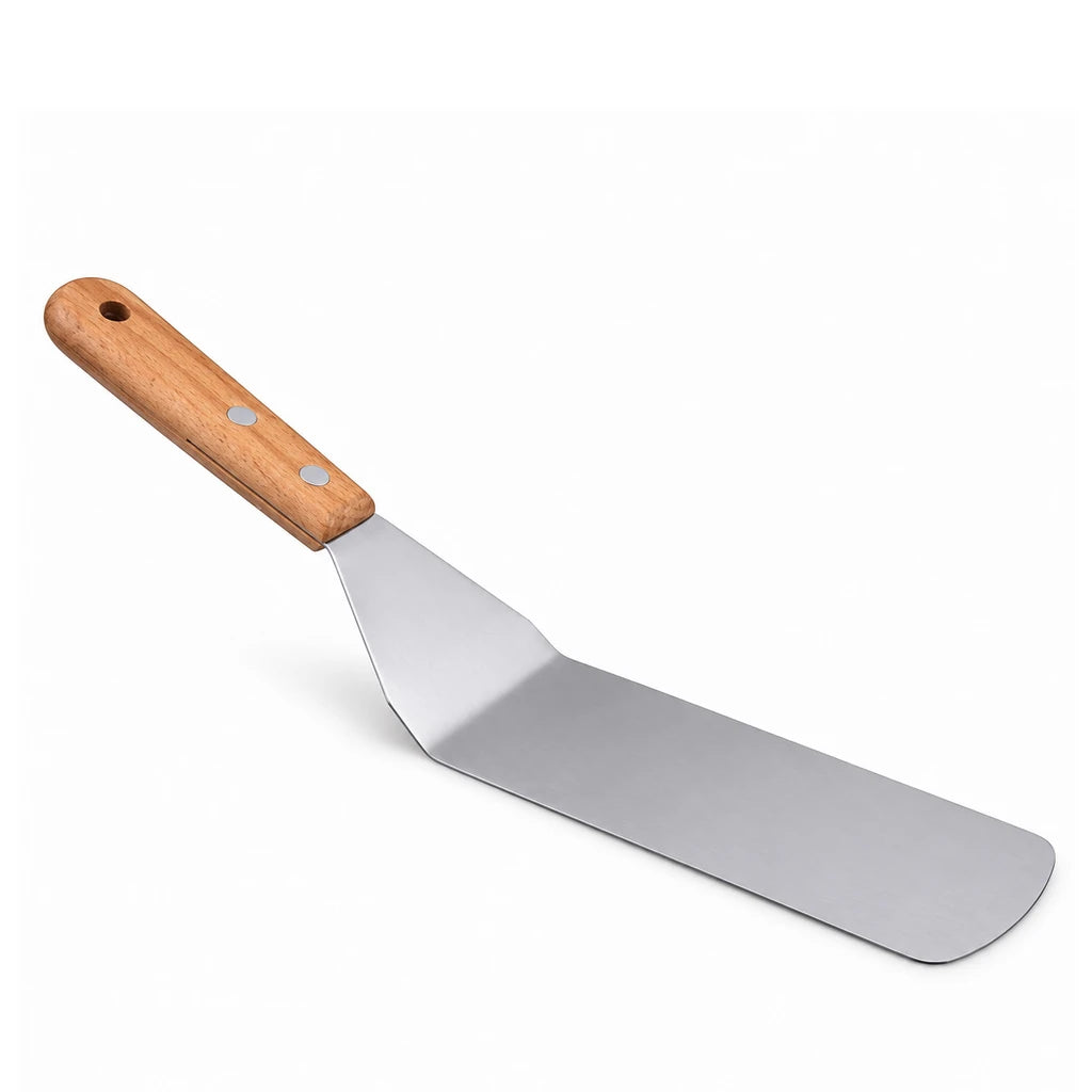 Shengya 16-Inch Stainless Steel Long Food Lifter With Wooden Handle