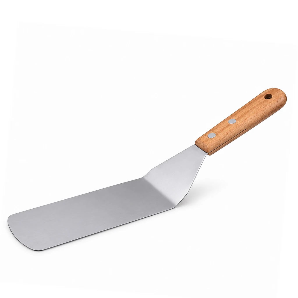 Shengya 16-Inch Stainless Steel Long Food Lifter With Wooden Handle