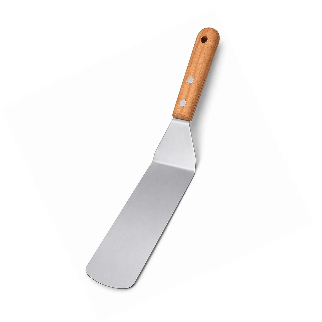 Shengya 16-Inch Stainless Steel Long Food Lifter With Wooden Handle
