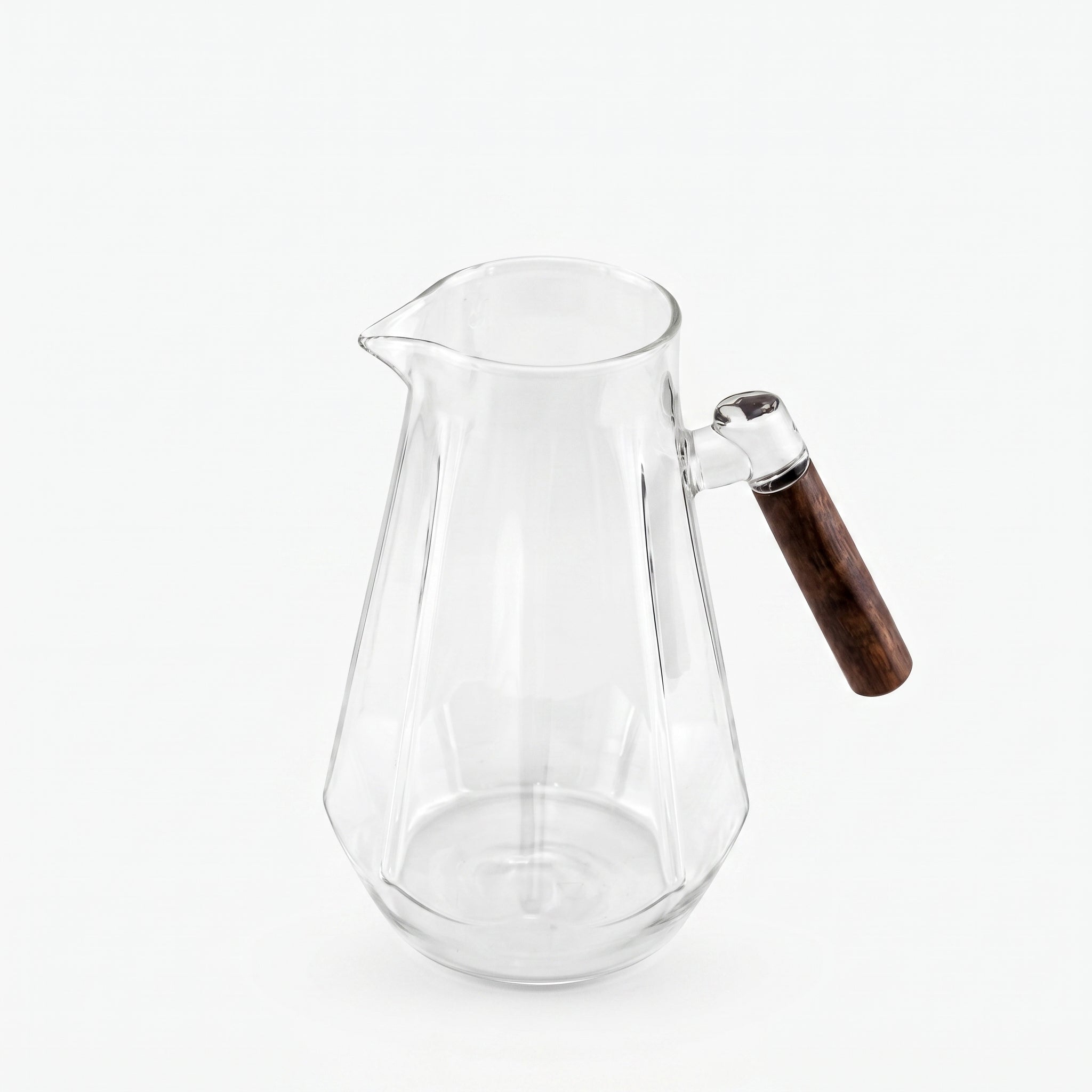 1.8-Liter Wood-Handle Glass Jug