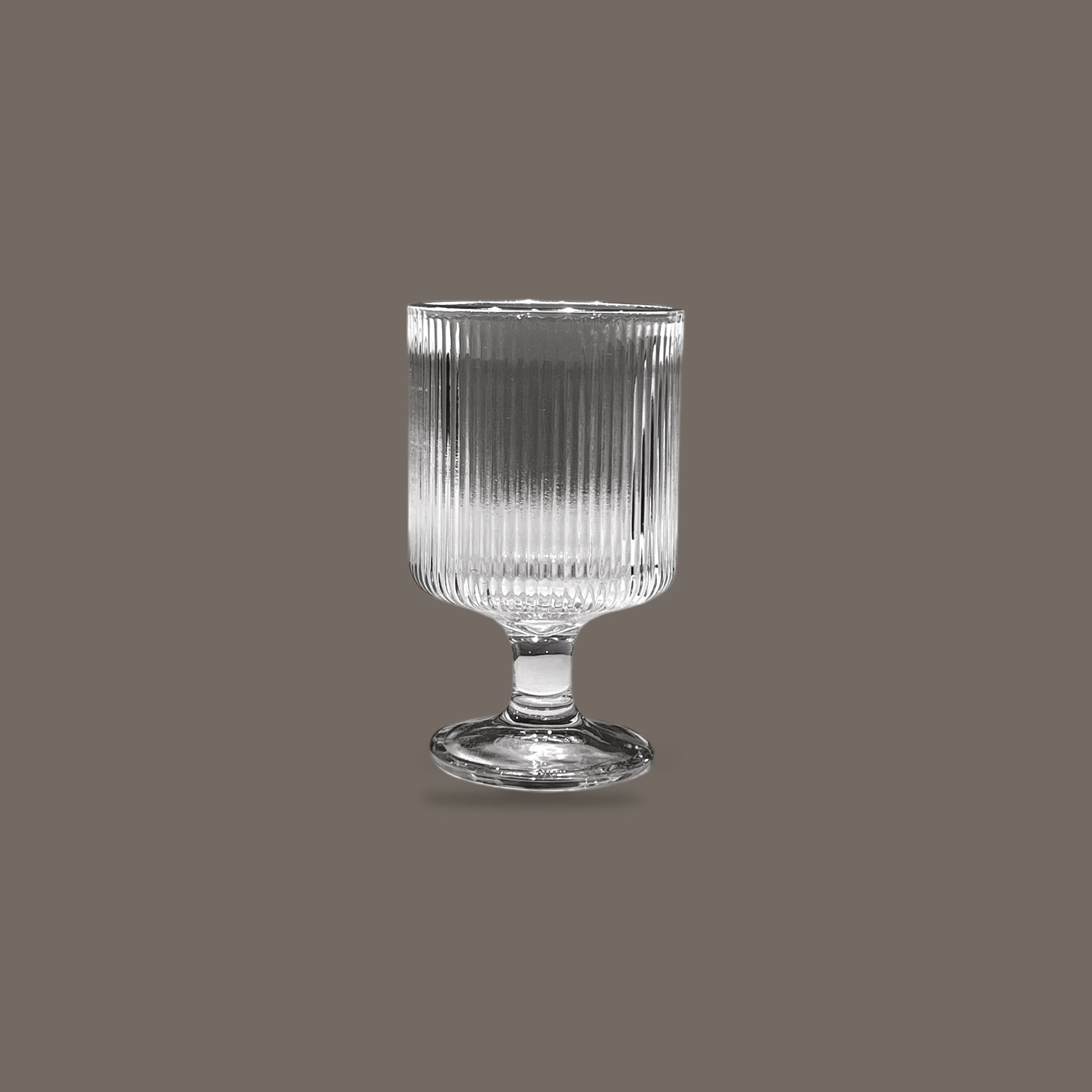 Fancy 5-Liter Glass Beverage Dispenser With Six Glasses