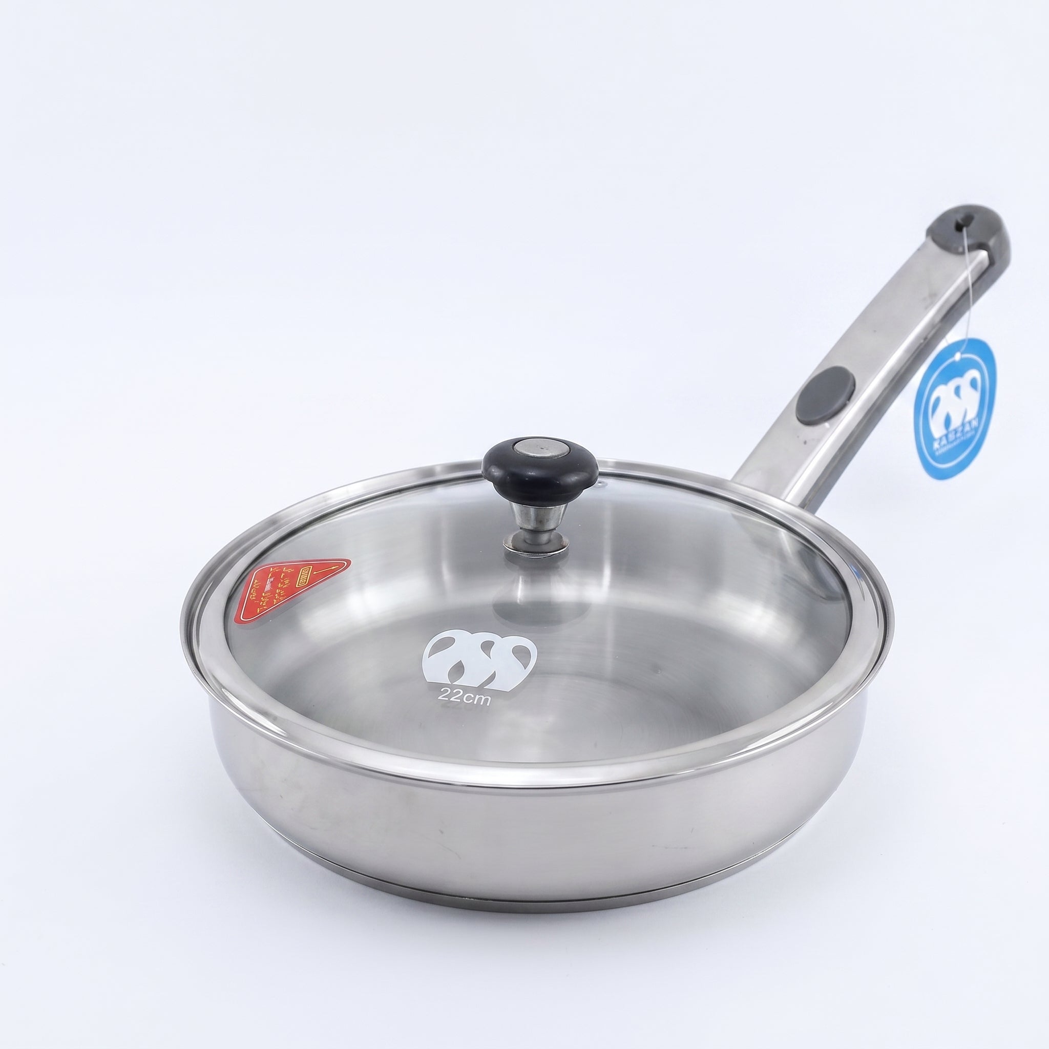Alpha Stainless Steel Non-Induction Frying Pans