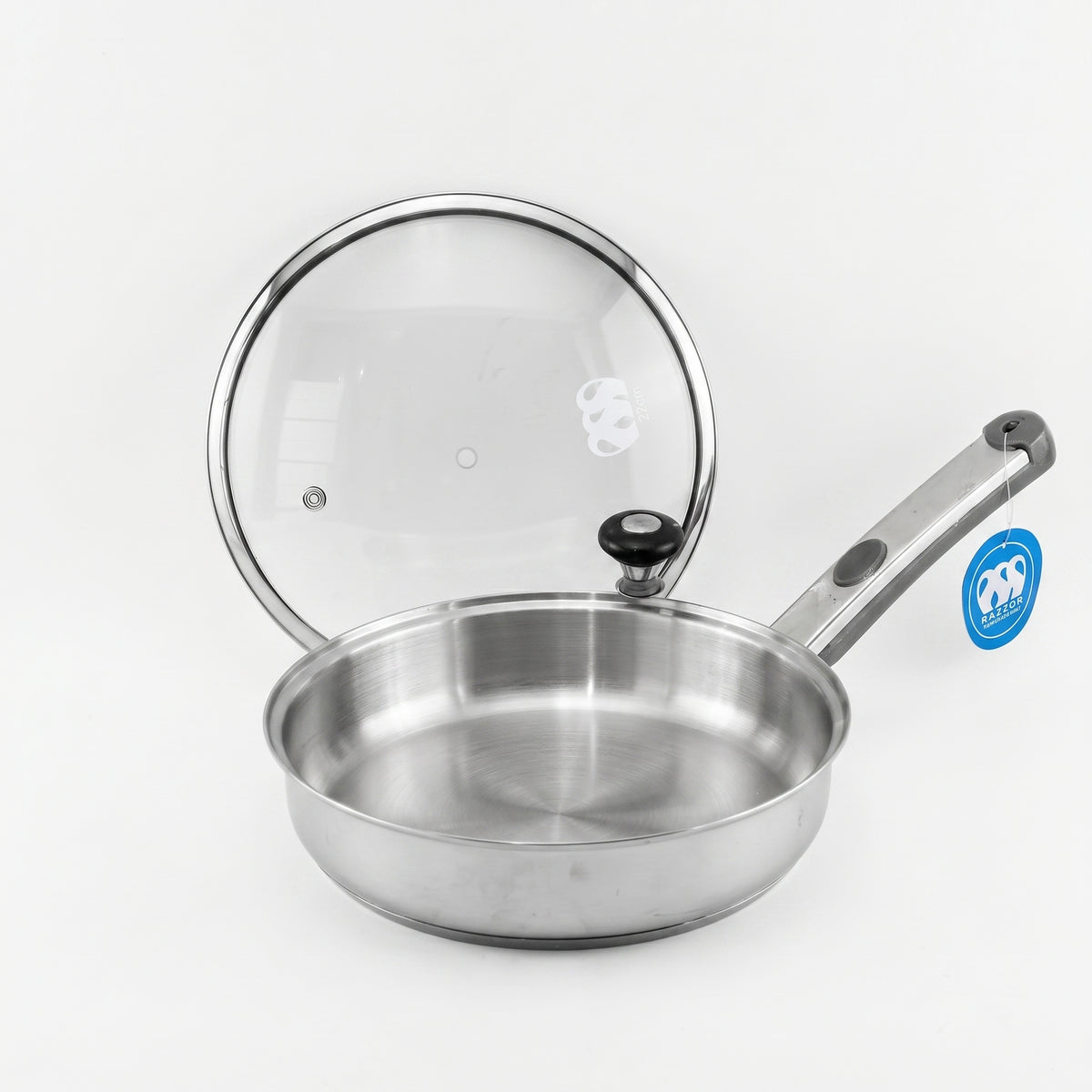 Alpha Stainless Steel Non-Induction Frying Pans