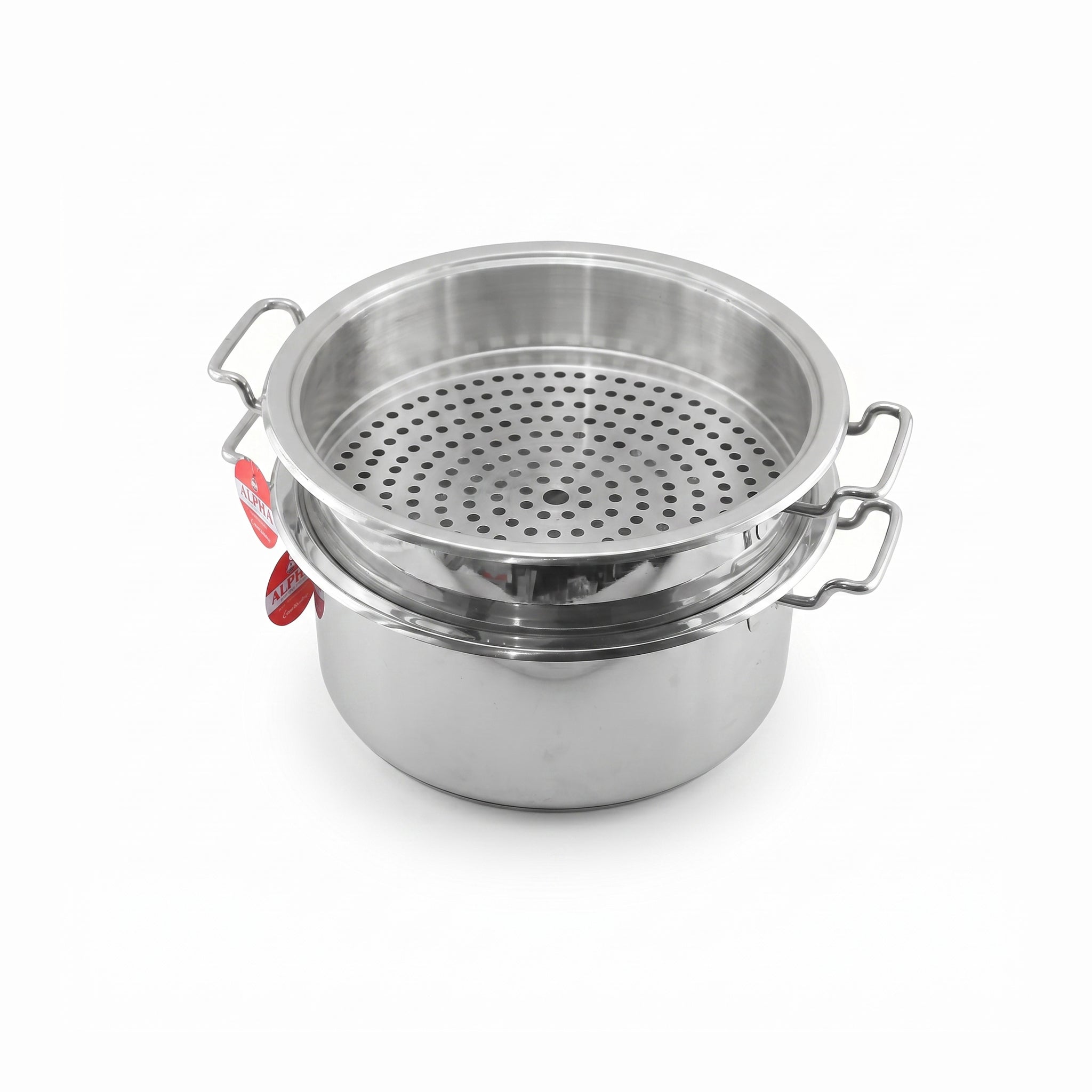 Alpha Stainless Steel Steamers