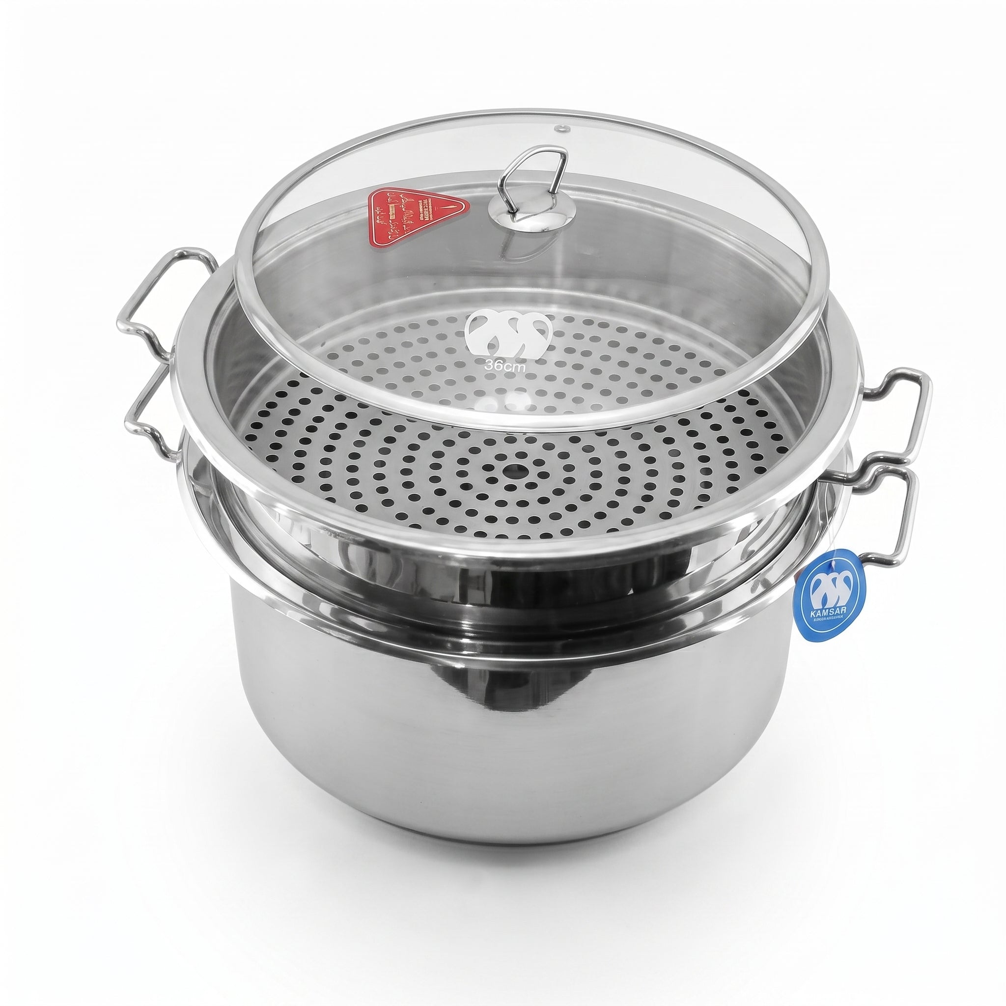 Alpha Stainless Steel Steamers