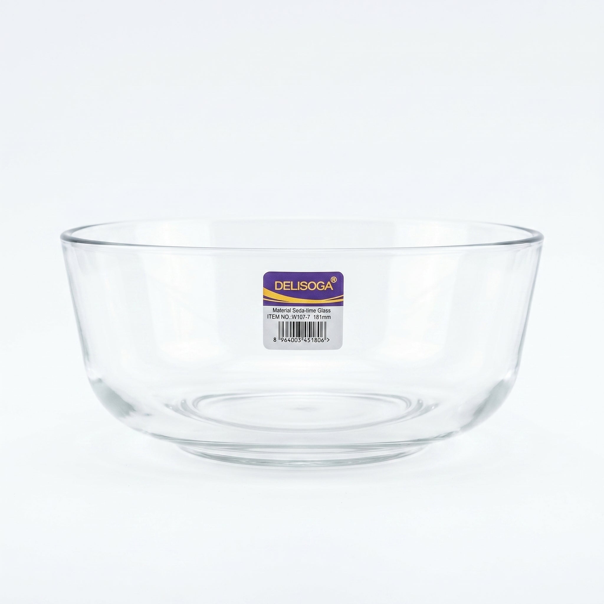 Delisoga Round Glass Bowls