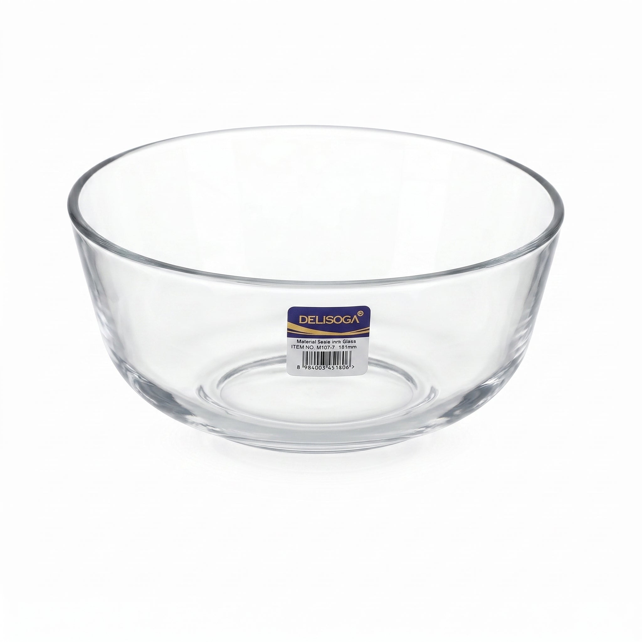 Delisoga Round Glass Bowls