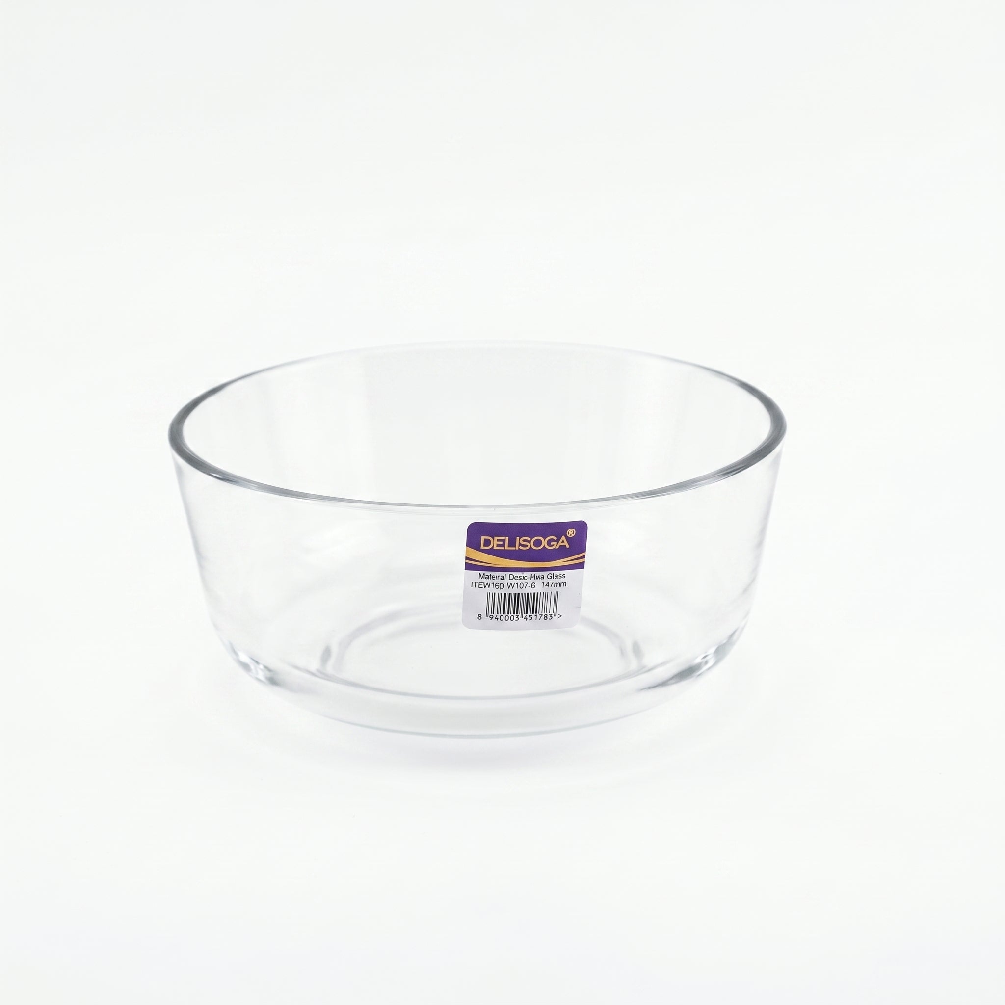 Delisoga Round Glass Bowls