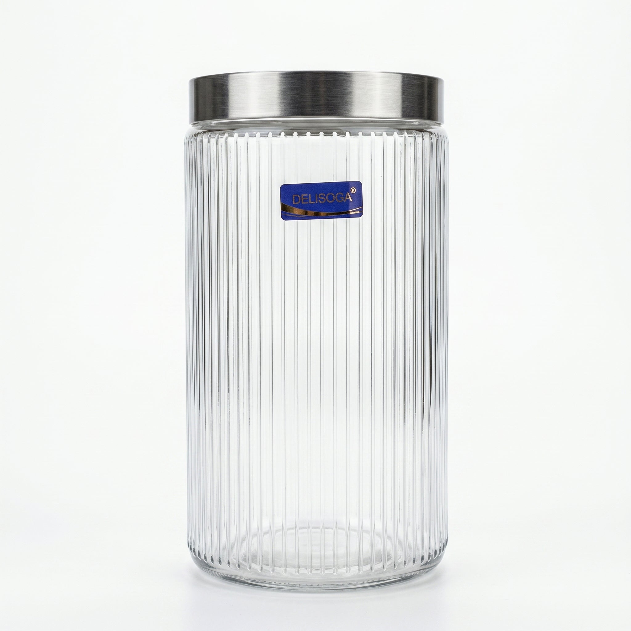 Delisoga 1.64 Liter Glass Storage Jar