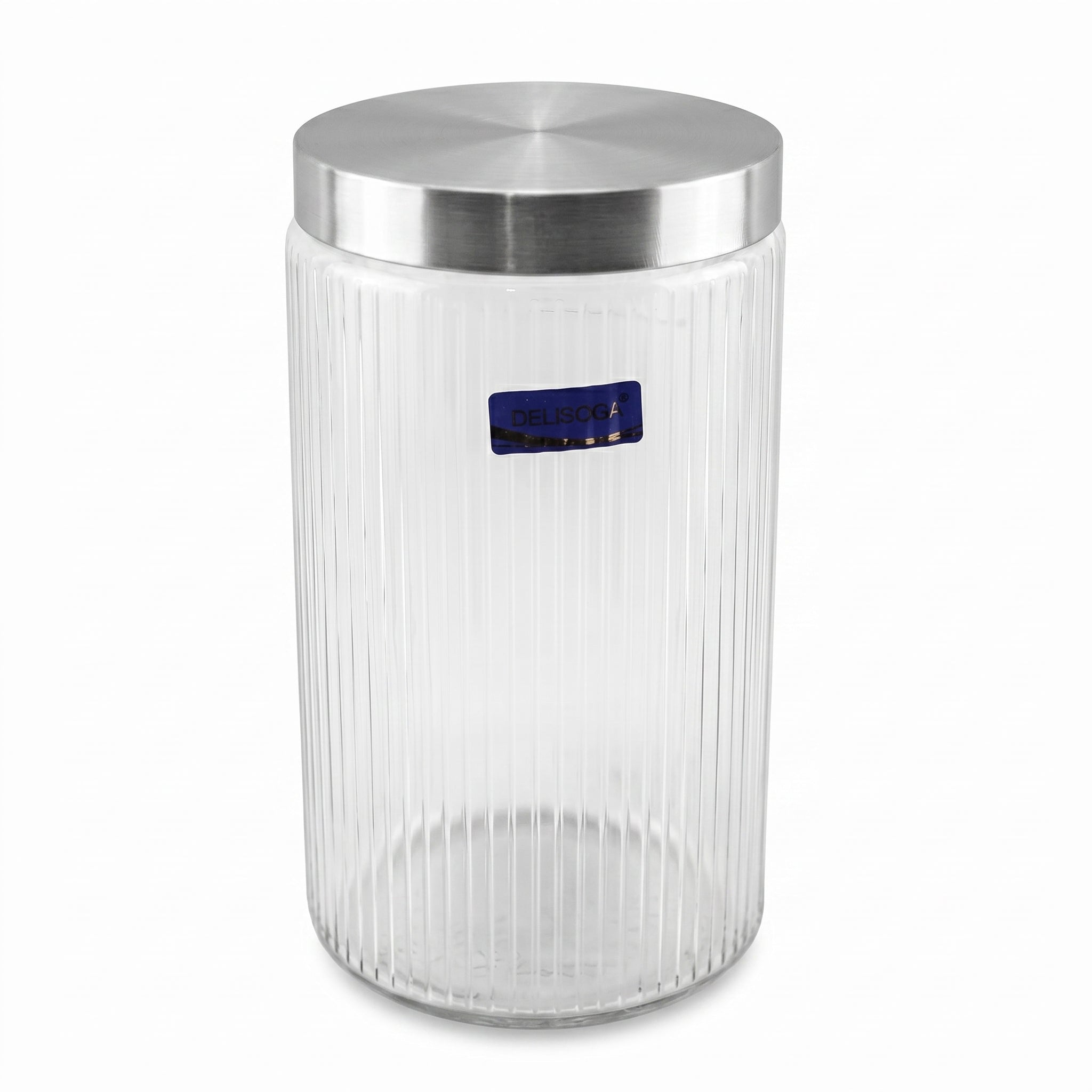 Delisoga 1.64 Liter Glass Storage Jar