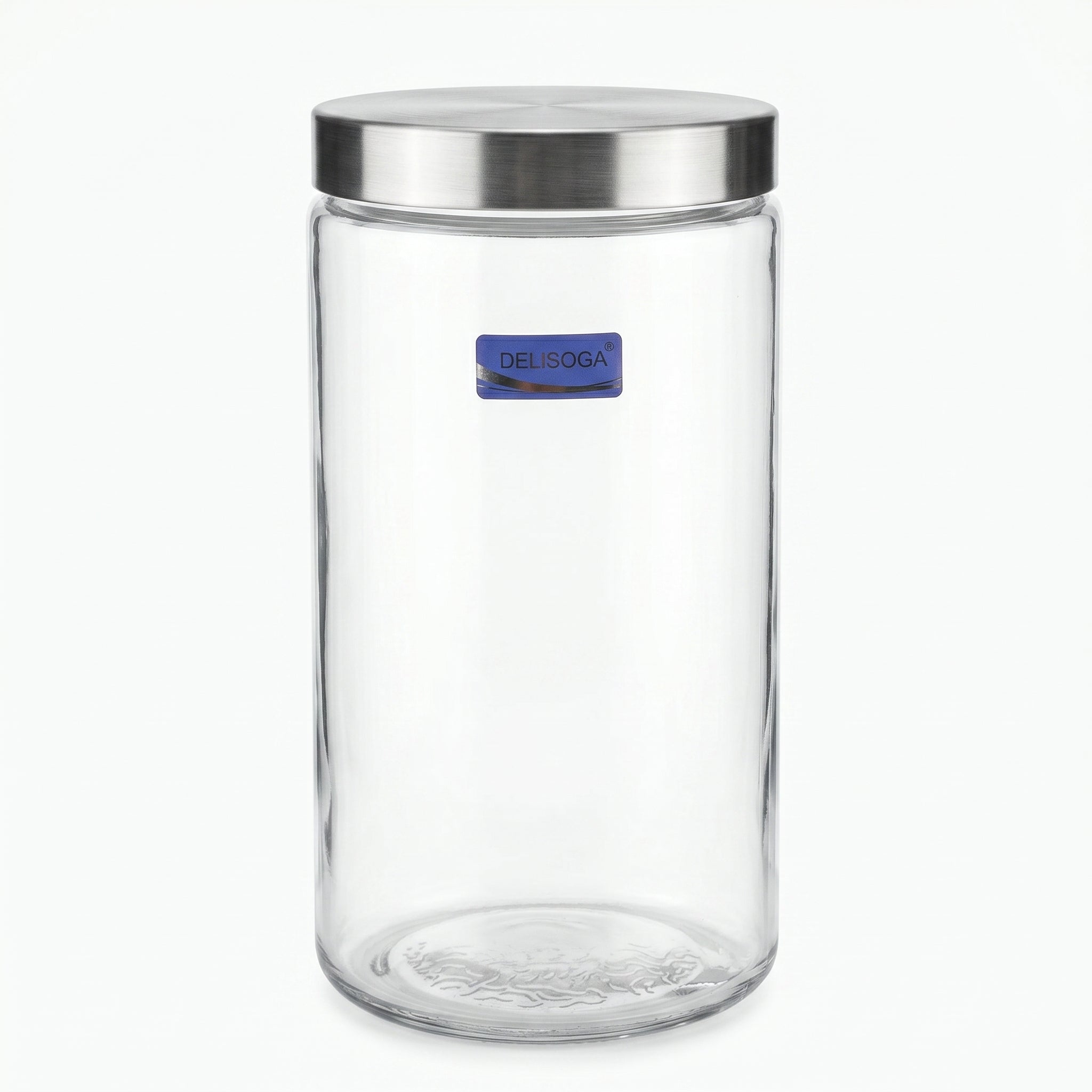 Delisoga 1.64 Liter Glass Storage Jar