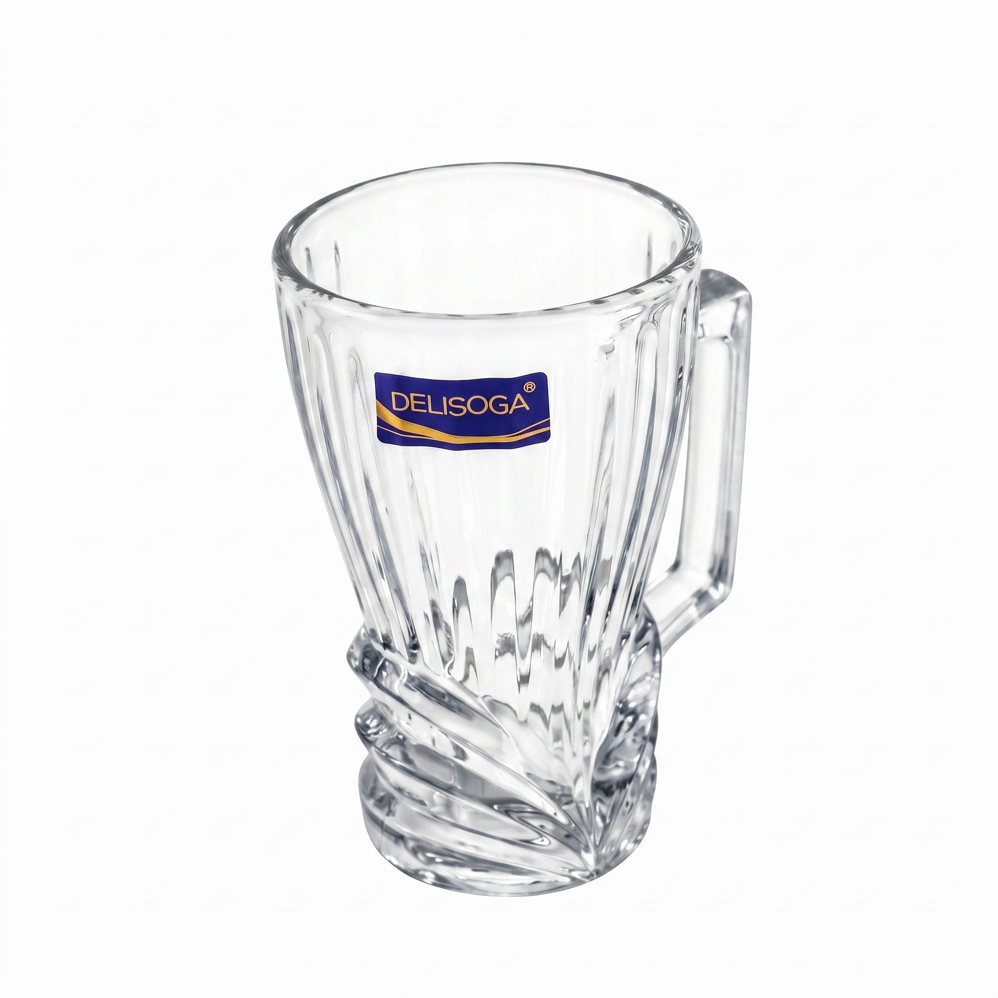 Delisoga 270 ml Glass Tea Cup