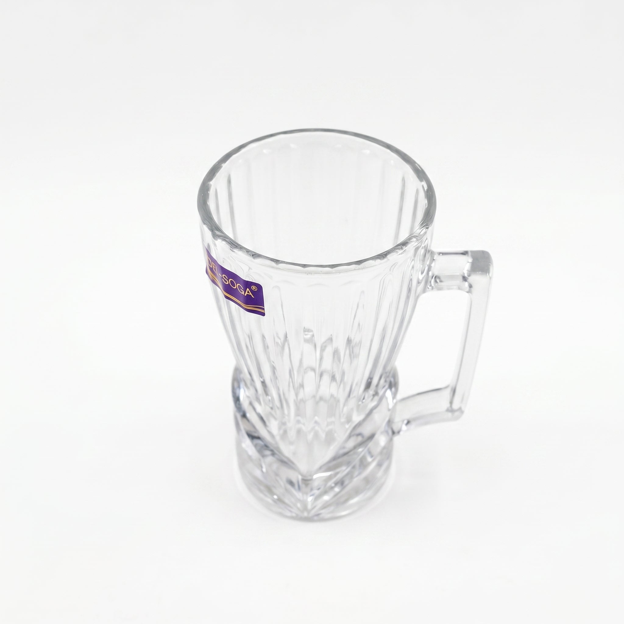 Delisoga 270 ml Glass Tea Cup