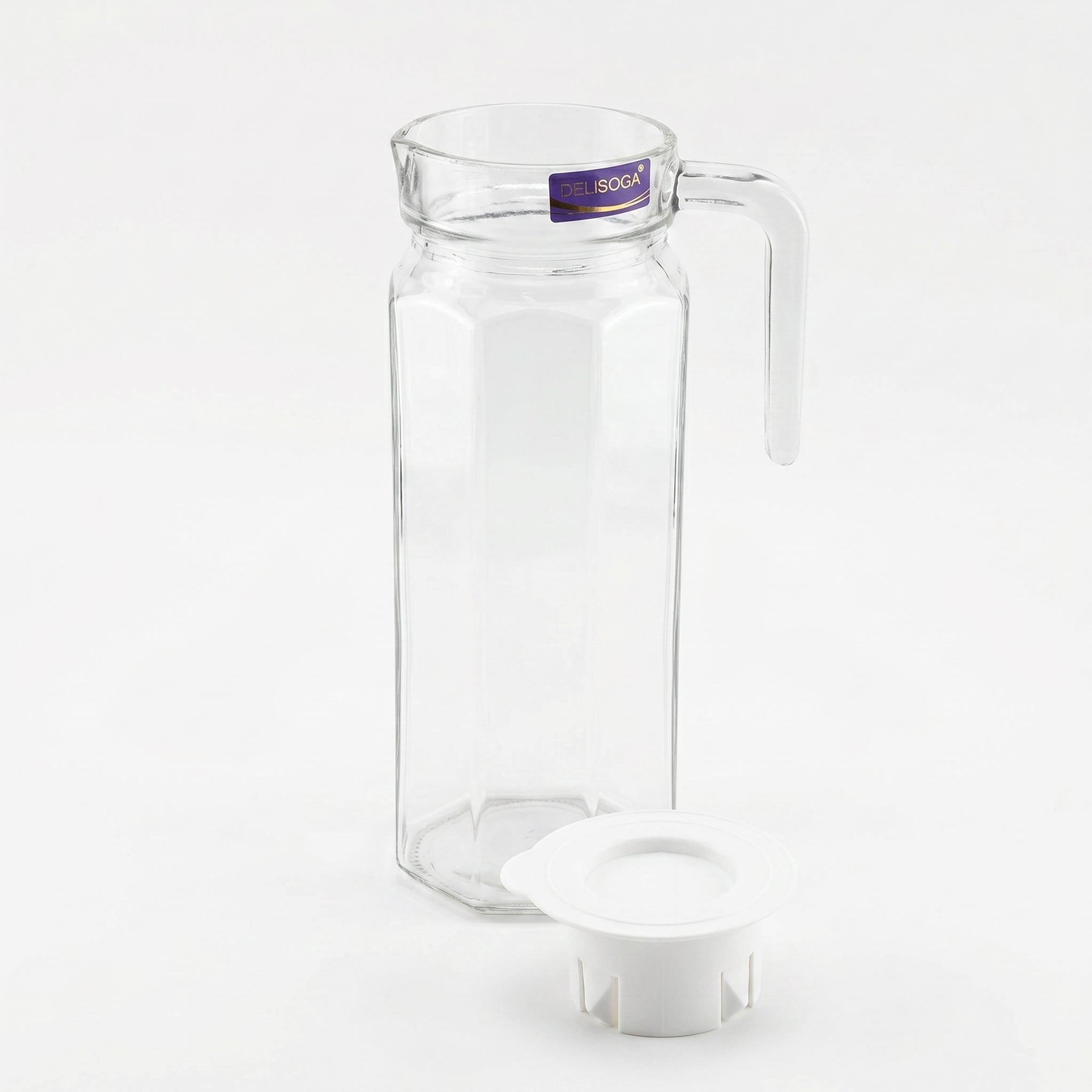 Delisoga Fluted Glass Jug