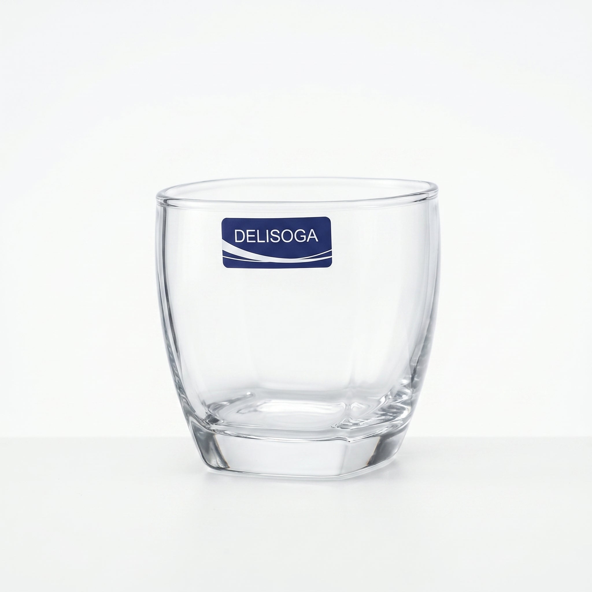 Delisoga 285 ml 6-Piece Pentagonal Square DOF Glass