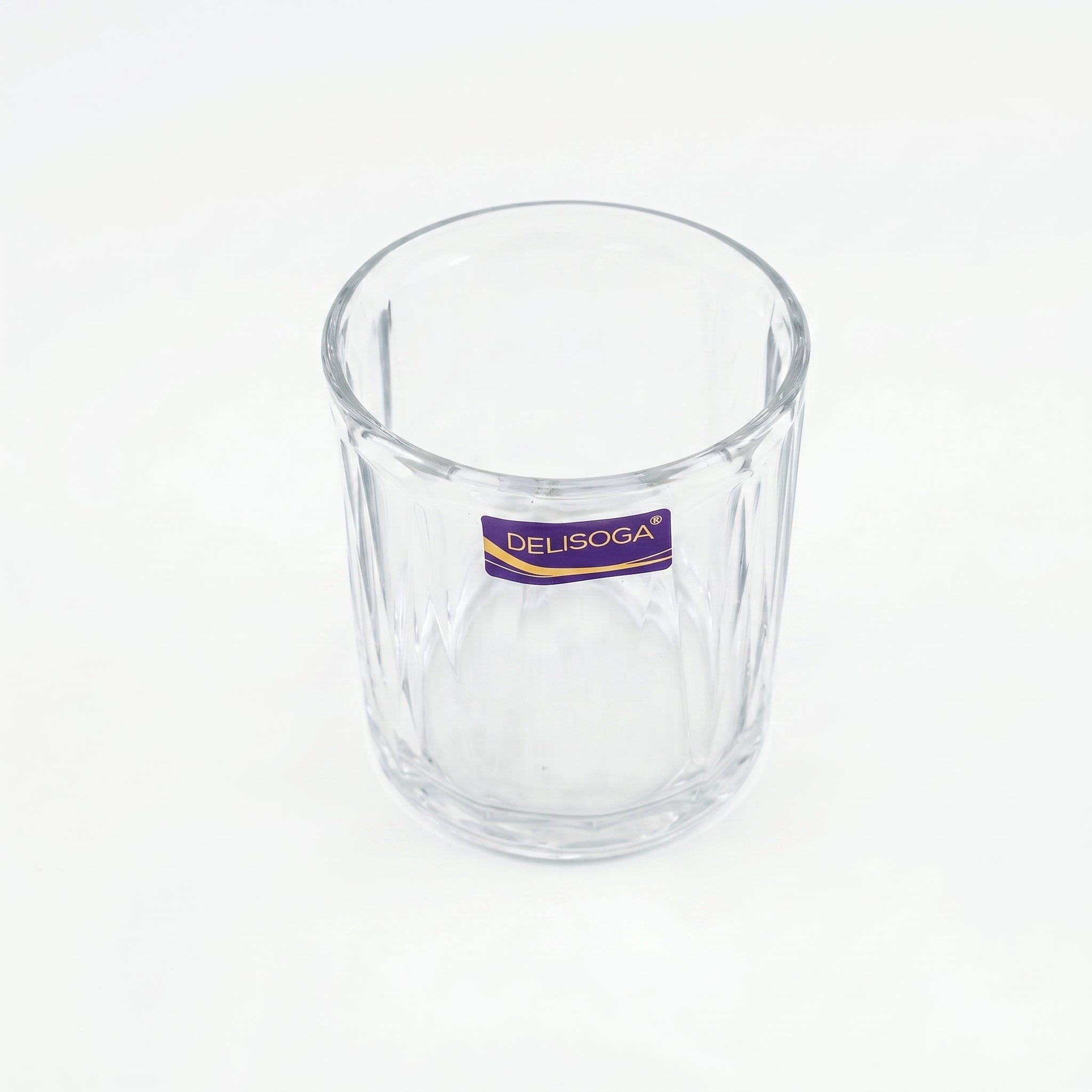 Delisoga 340 ml 6-Piece Geometric Wireframe DOF Glass