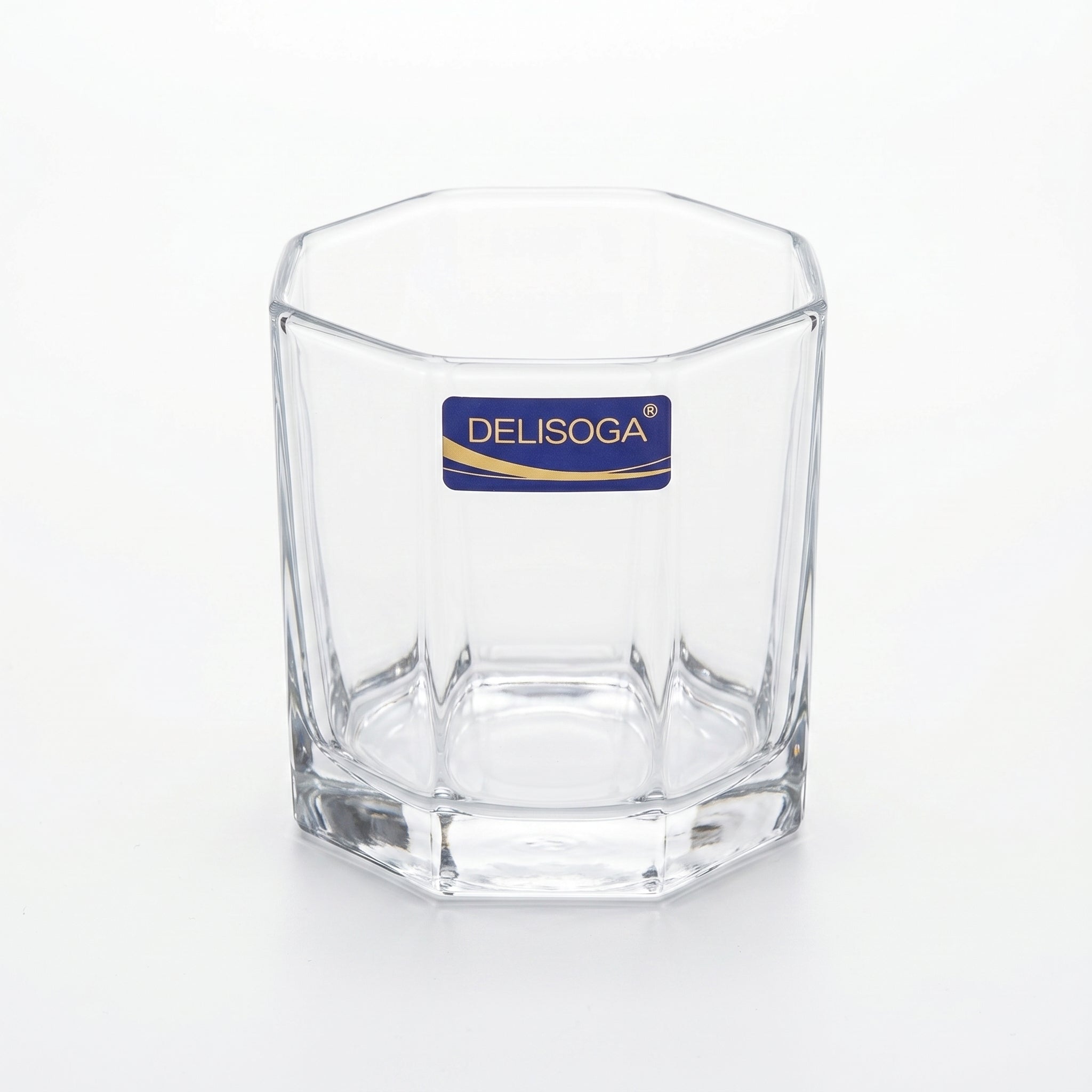 Delisoga 330 ml 6-Piece Octagonal DOF Glass