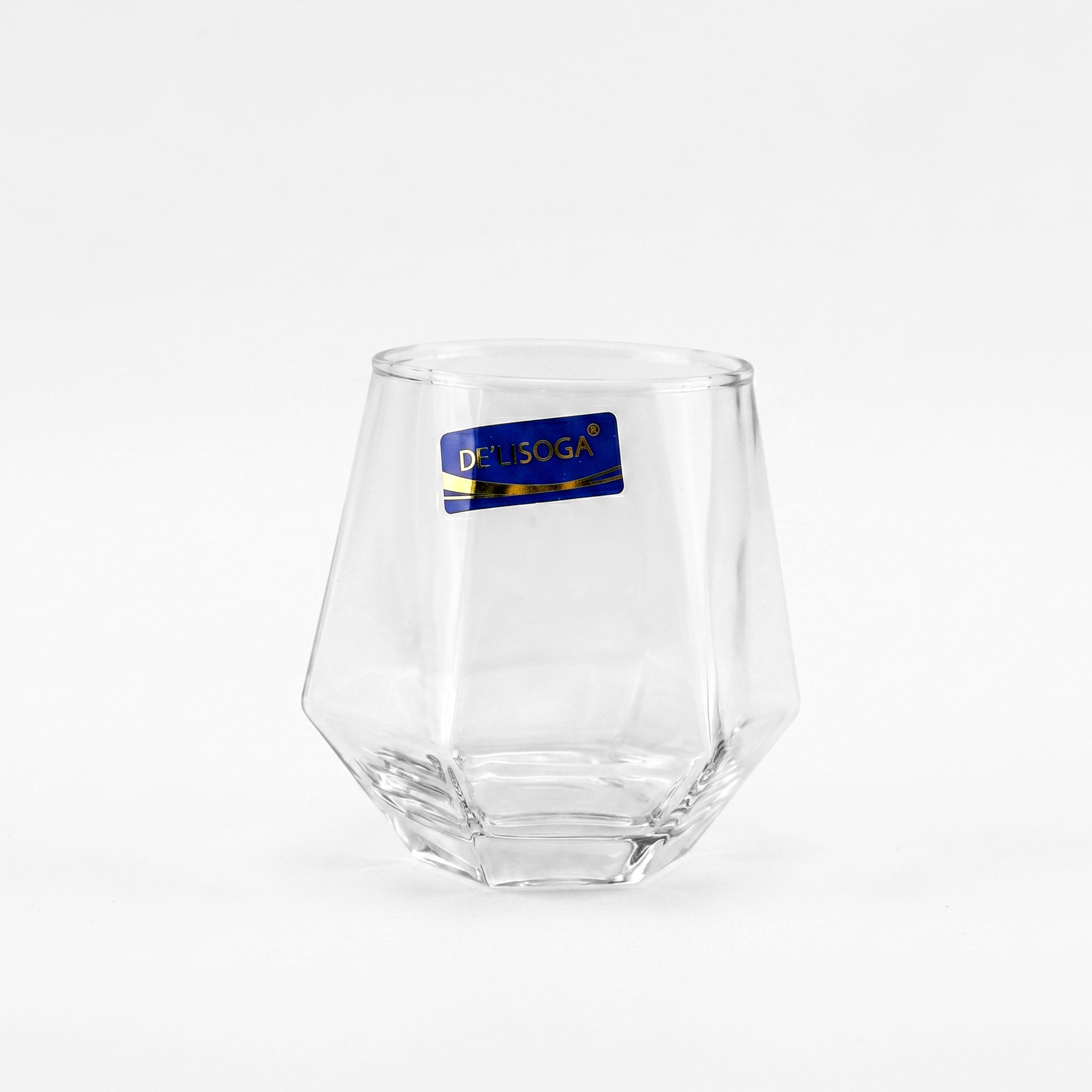 Delisoga 340 ml Classic Polygon Shaped DOF Glass