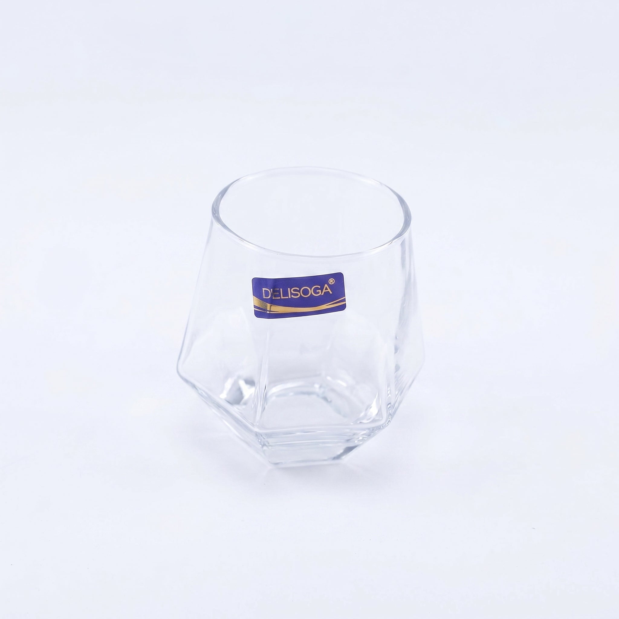 Delisoga 340 ml Classic Polygon Shaped DOF Glass