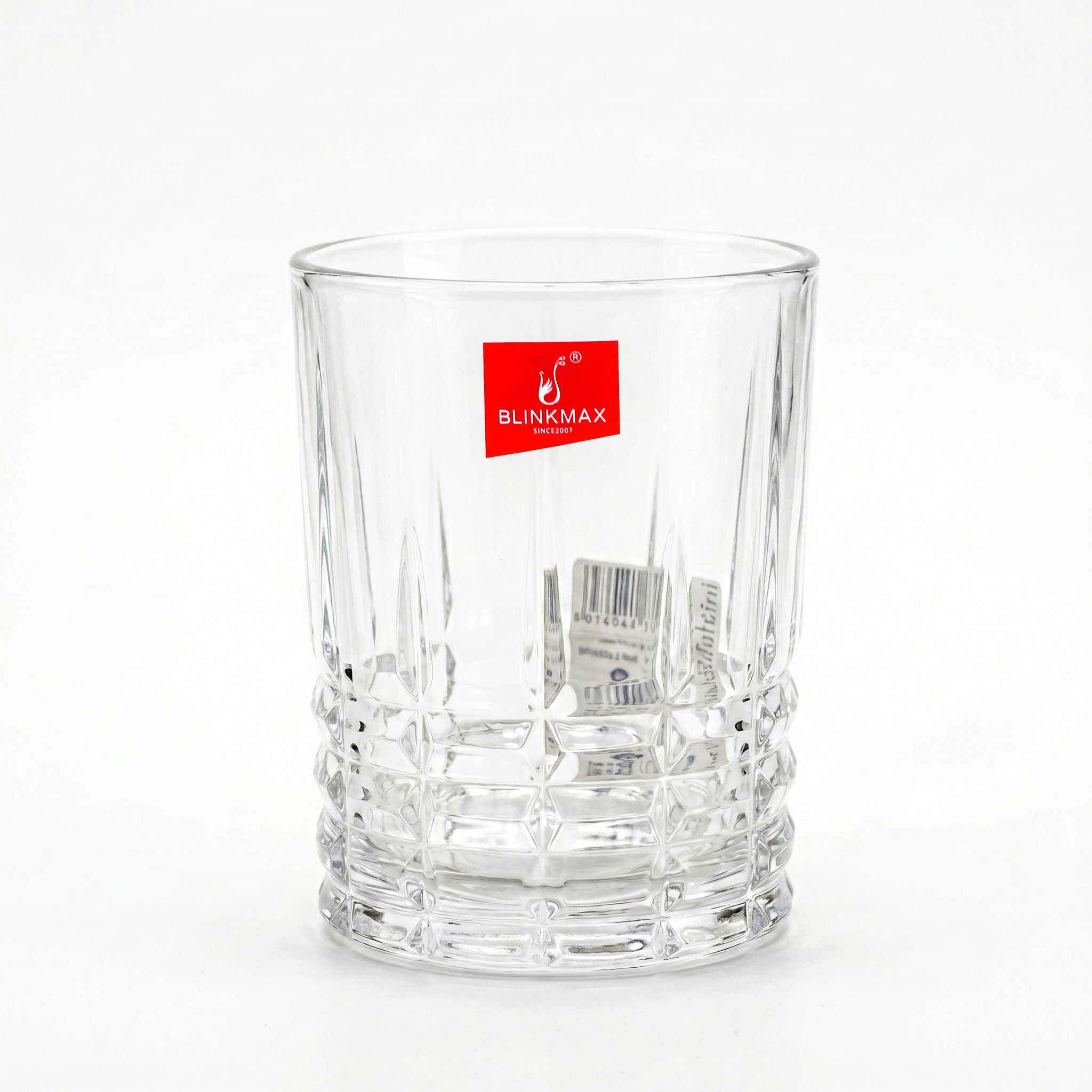 Blinkmax 350 ml 6-Piece Crystal Grid DOF Glass Set