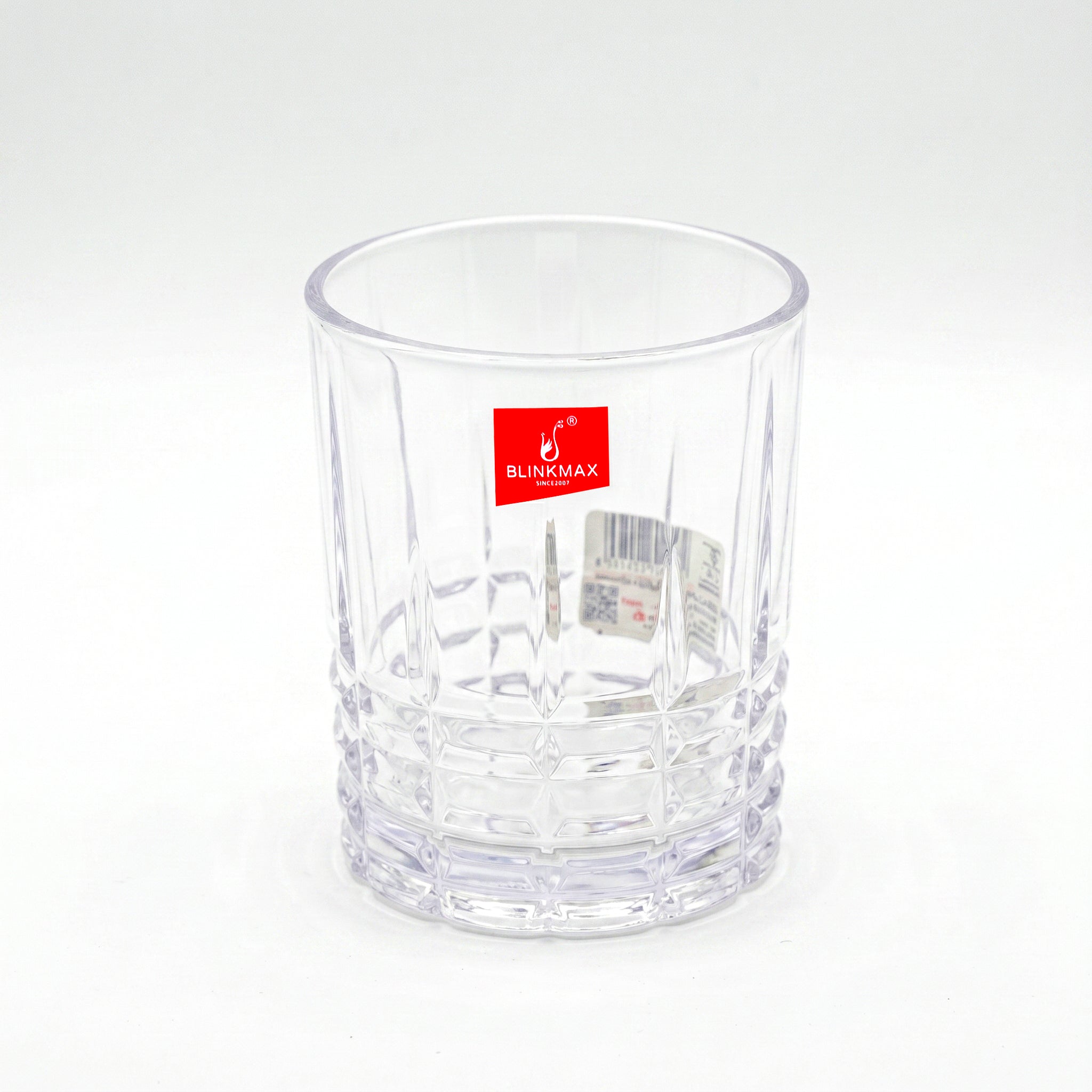 Blinkmax 350 ml 6-Piece Crystal Grid DOF Glass Set