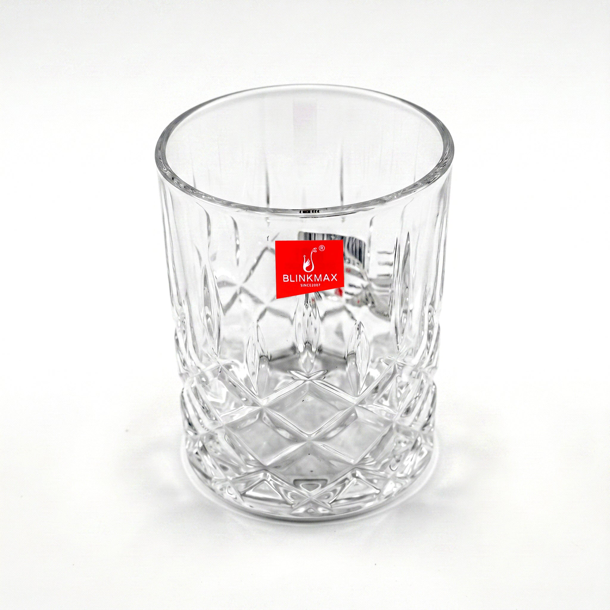 Blinkmax 350 ml 6-Piece Diamond Lettuce DOF Glass Set