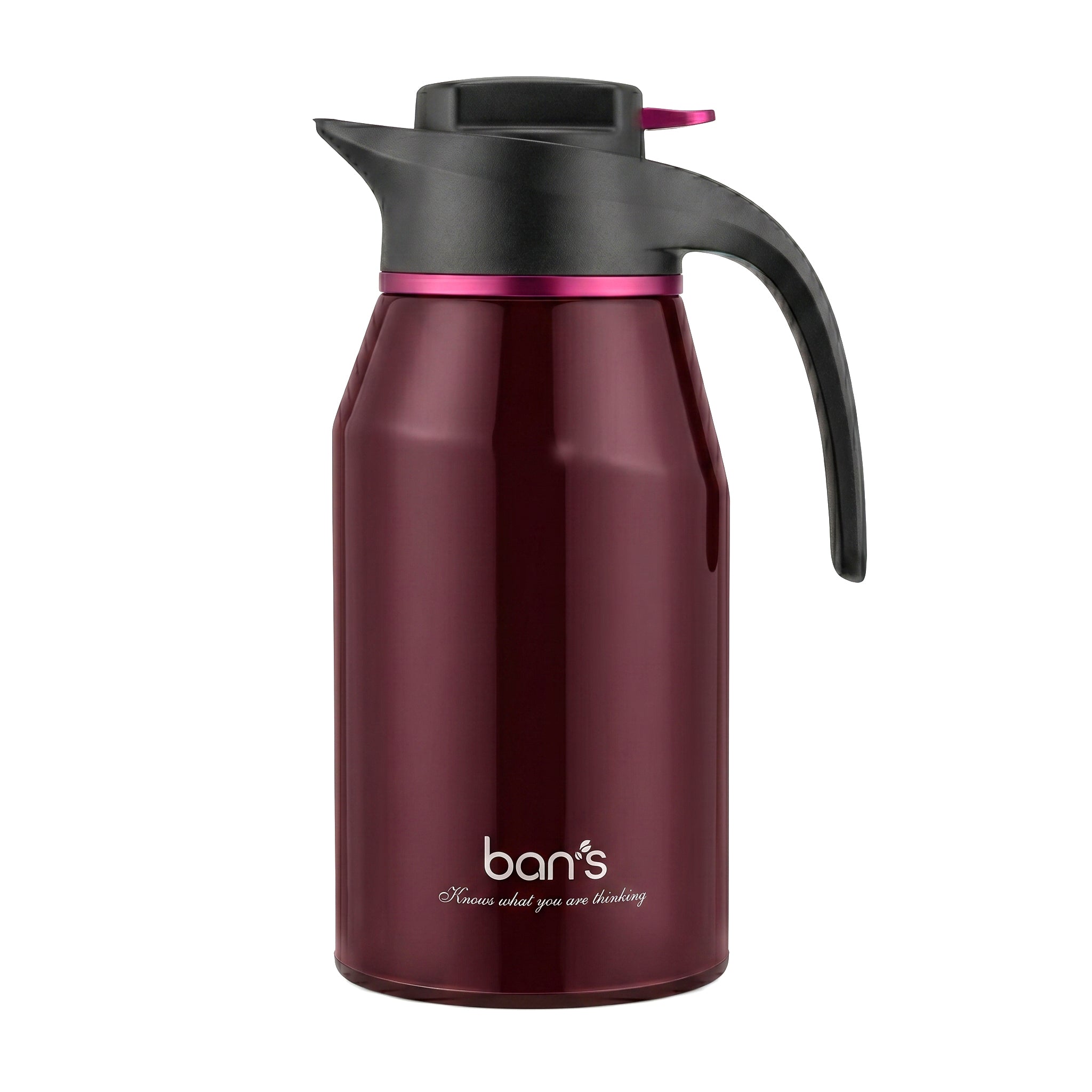 Kapusi Bans 2000 ml Cherry Red Vaccum Flask