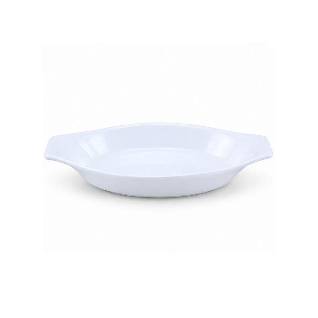 Premier Casa 20 cm White Oval Ceramic Serving Platter