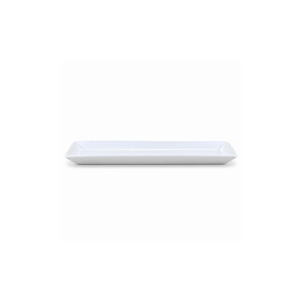Forte B.K Rio White Rectangular Ceramic Liner - 22, 29 & 34 cm