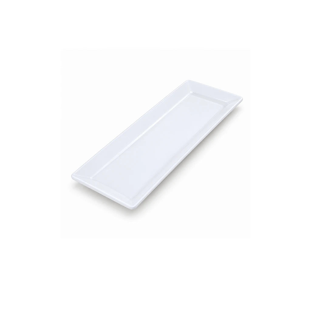 Forte B.K Rio White Rectangular Ceramic Liner - 22, 29 & 34 cm