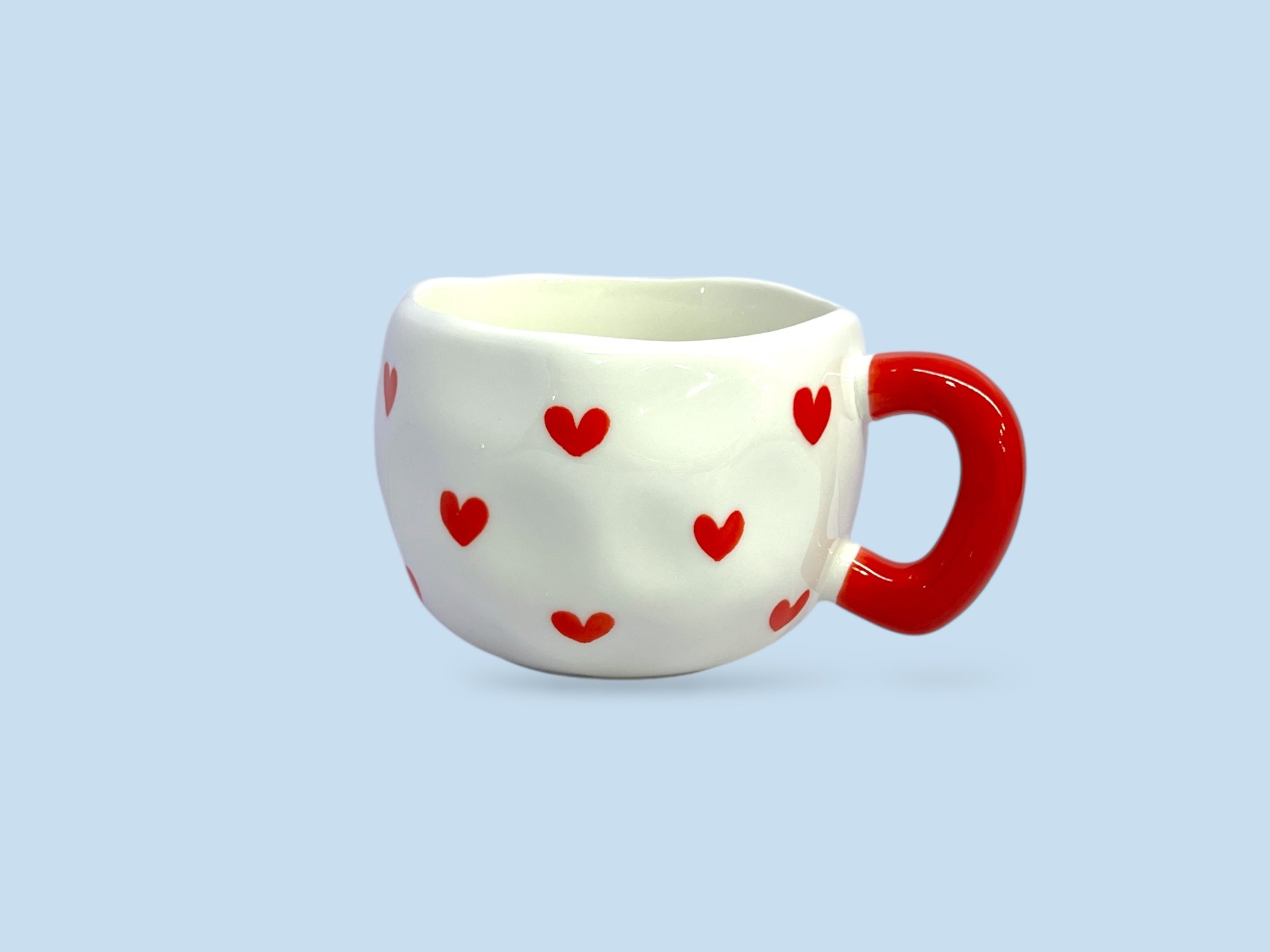 Mini Heart Ceramic Mug