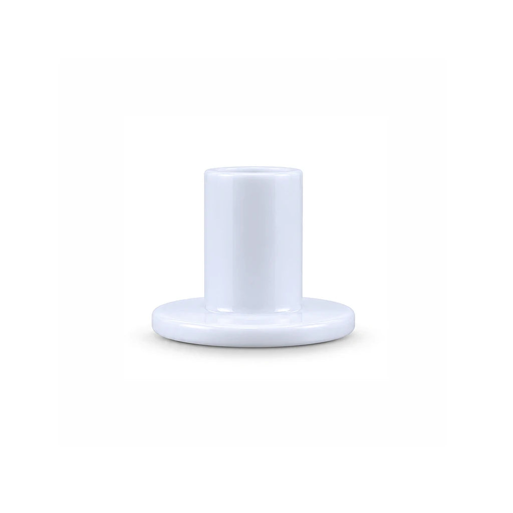 Forte B.K Smart Round-Base Ceramic Toothpick Holder, 3 Inch