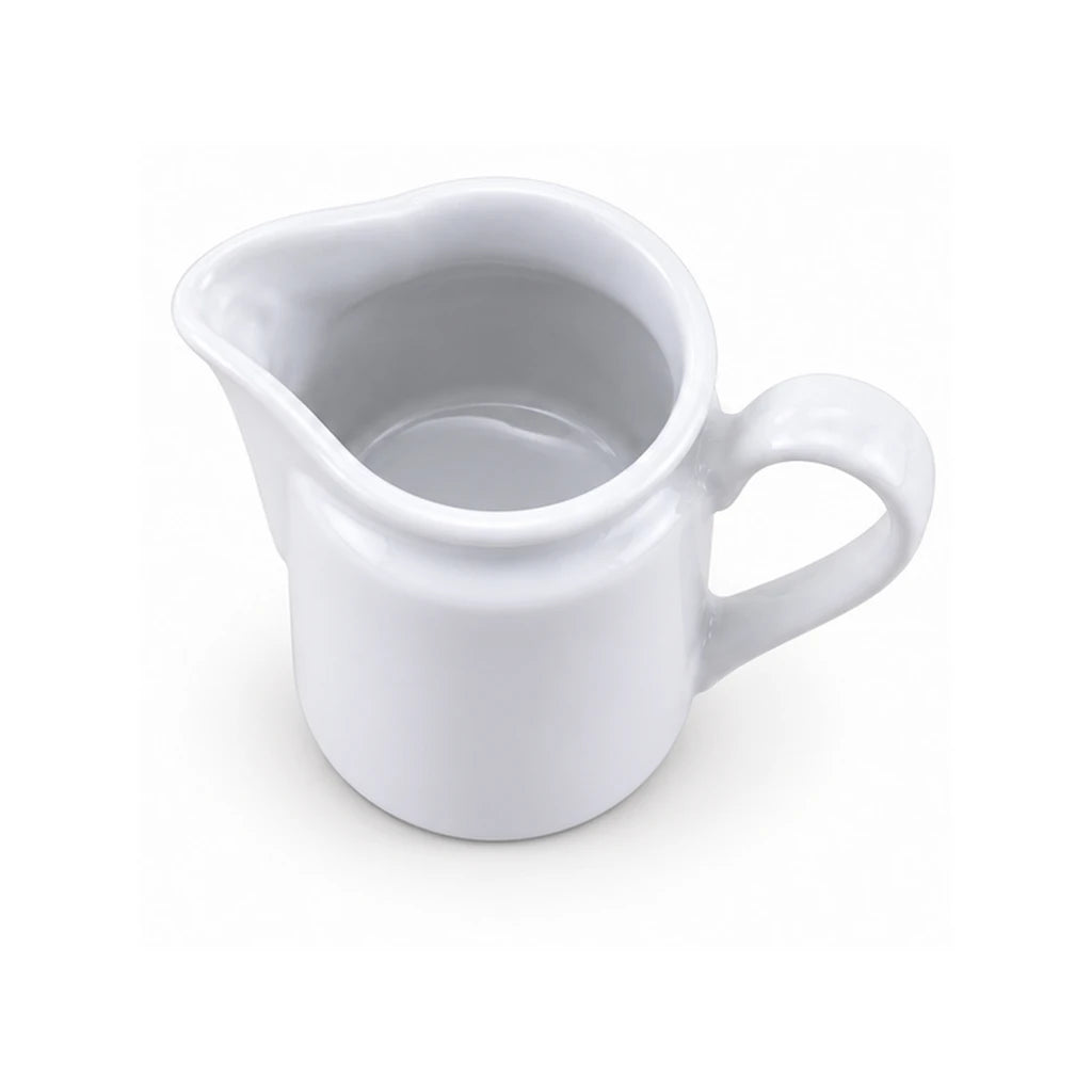P.C Tall White Ceramic Milk & Cream Jug, 450 ml
