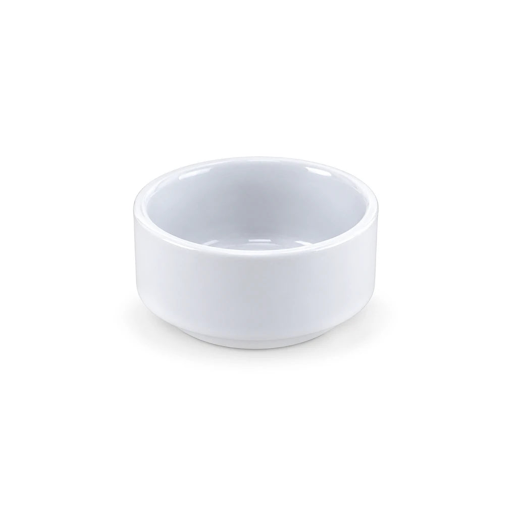 P.C Stackable White Ceramic Soup & Cereal Bowl, 5 Inch