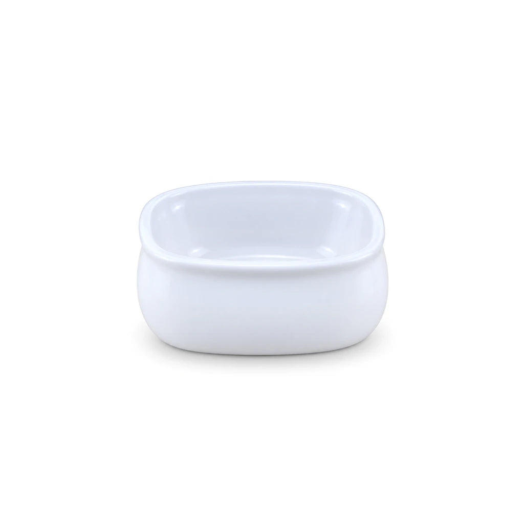 Danny Home White Ceramic Sugar Sachet Holder for Tea & Coffee