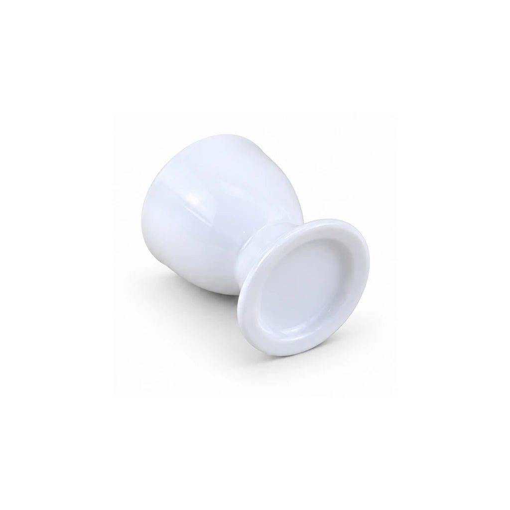 Danny Home White Ceramic Pedestal Egg Cup for Breakfast