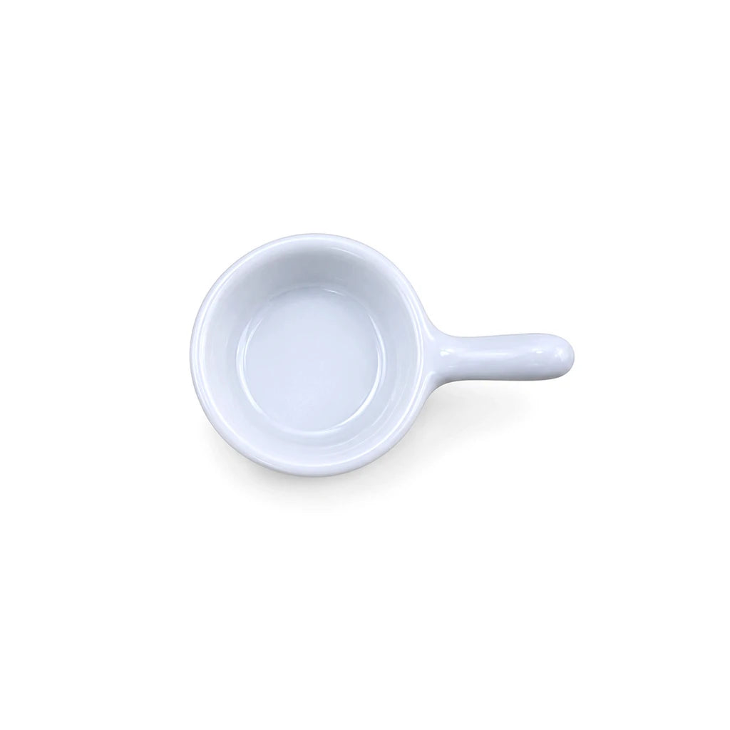Danny Home Mini Pan Ceramic Ramekin with Handle, 4 Inch