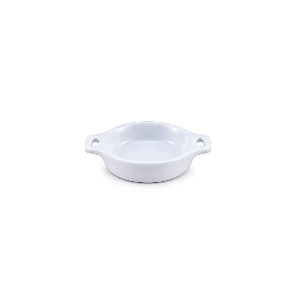 Danny Home Dual-Handle Ceramic Baking Ramekin, 4 Inch