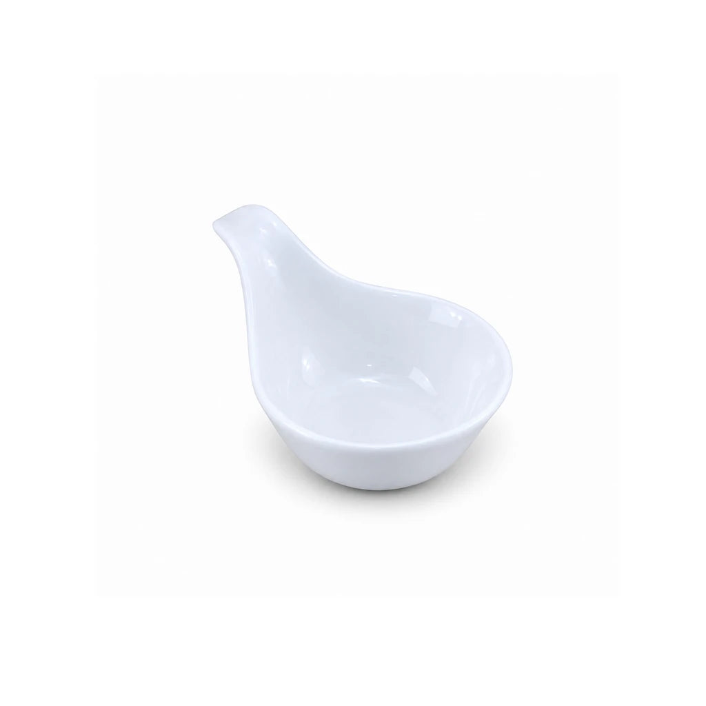 Danny Home Curved-Handle Ceramic Ramekin, 4.25 Inch