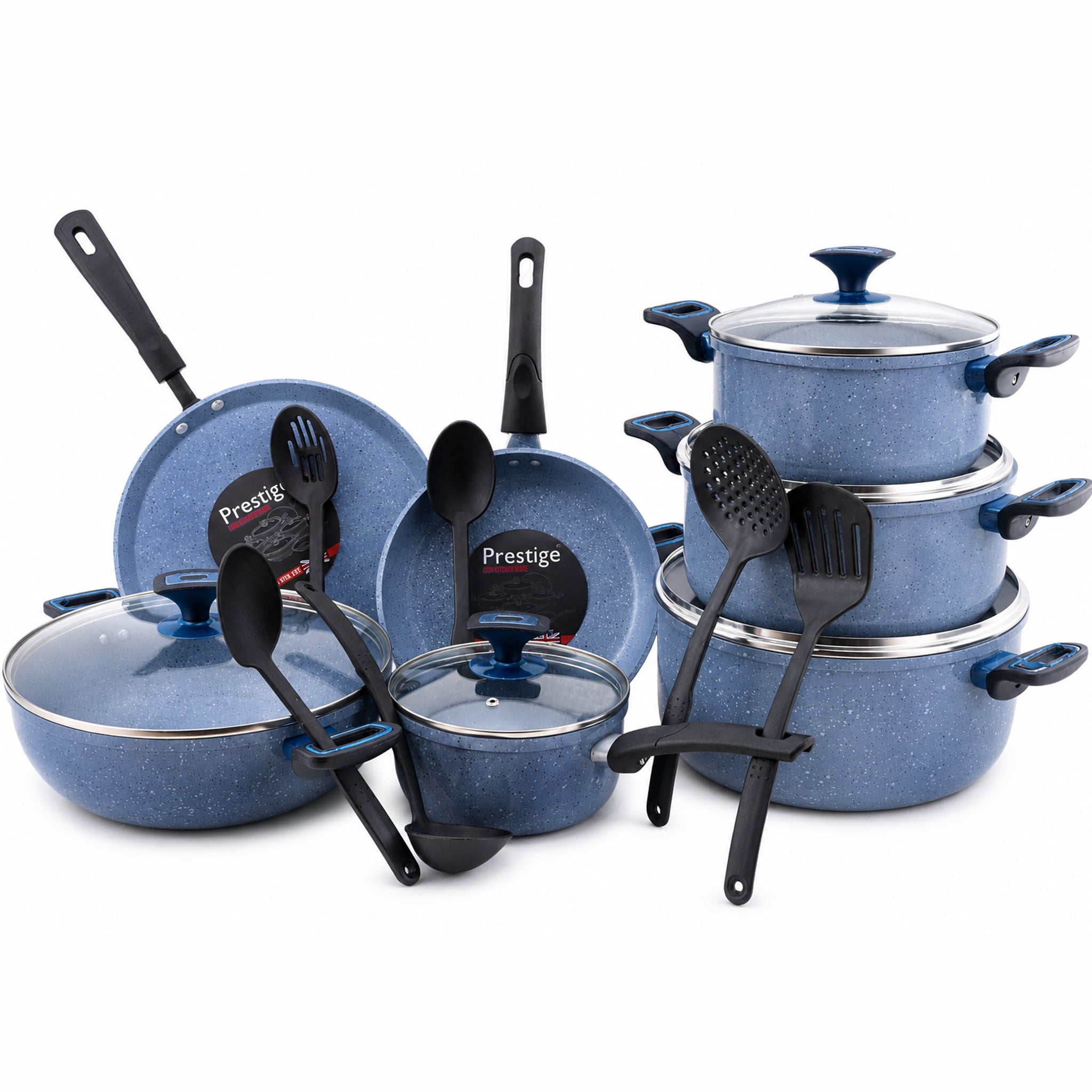 Prestige Lion 16-Piece Non Stick Induction Cooking Set