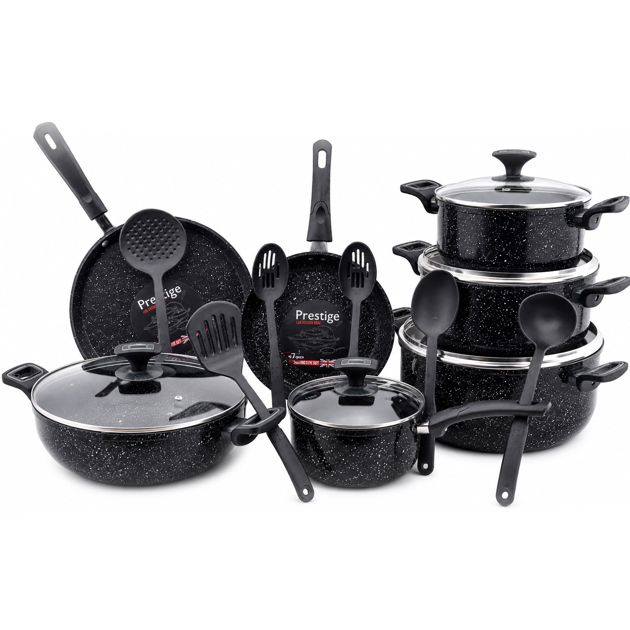 Prestige Lion 16-Piece Non Stick Induction Cooking Set